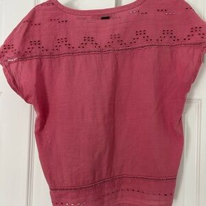 Prana pink top size small